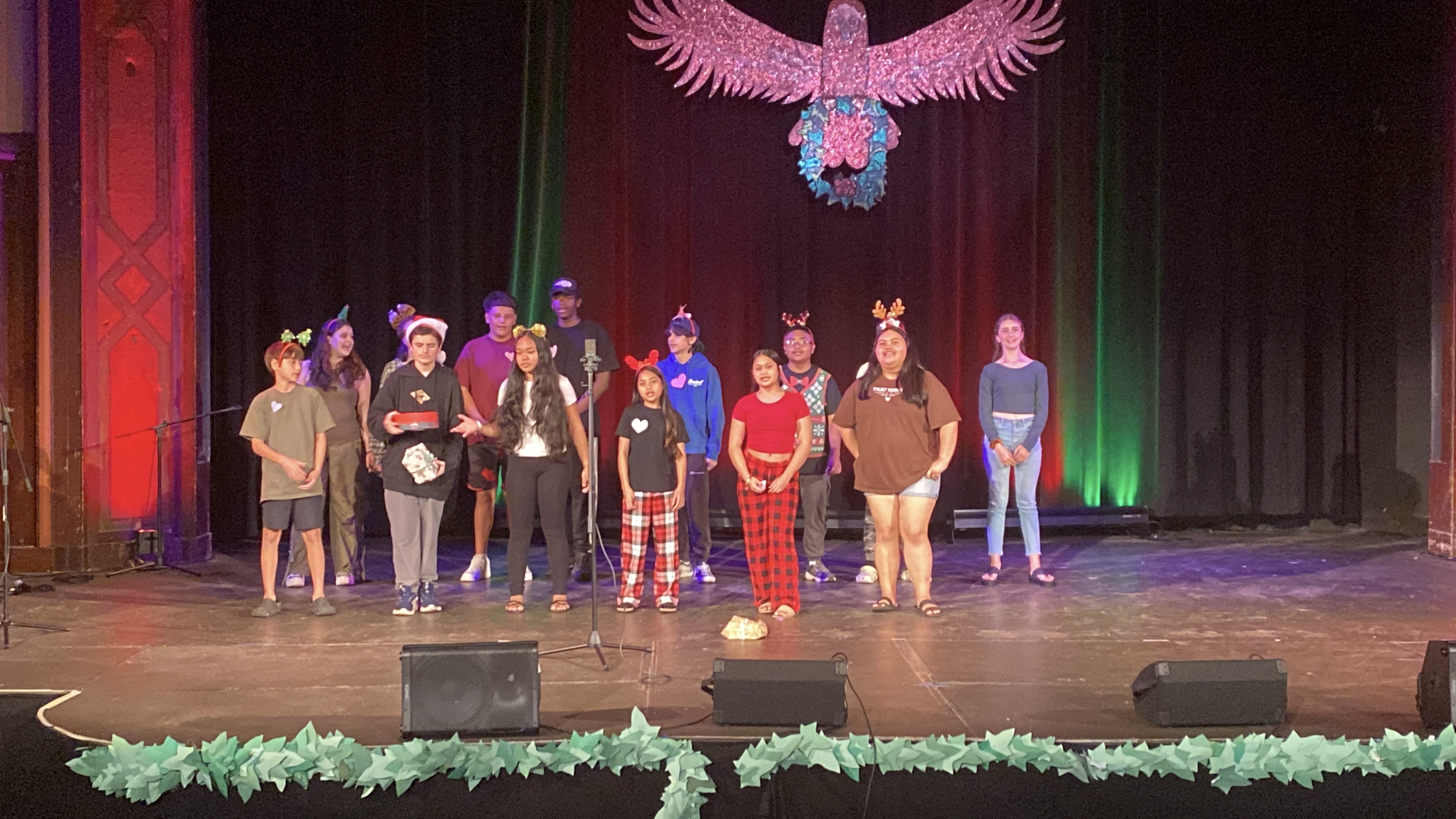 Middle school talent show